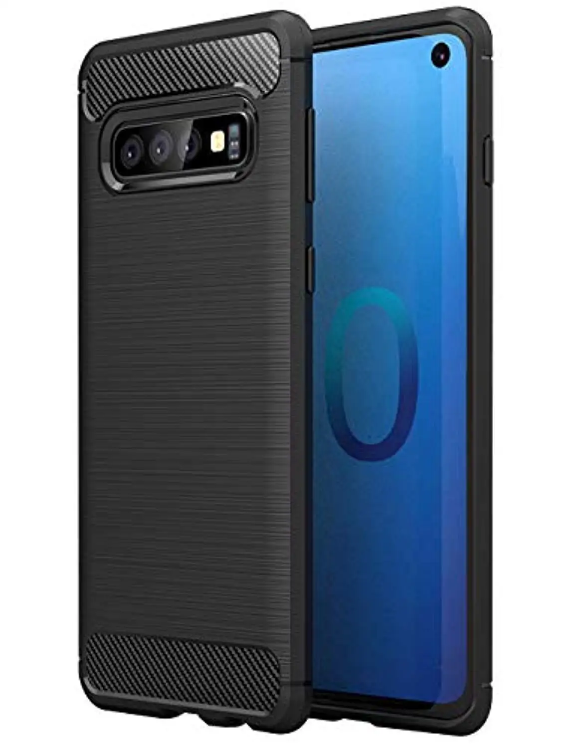 Углеродное волокно броня для samsung Galaxy S10 5G S9 S8 плюс M10 M20 M30 M40 A10E A20E A7 A8 2018 Чехлы