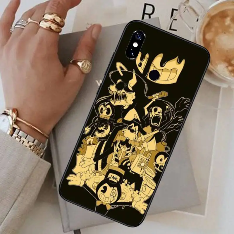 

Bendy and game Ink Machine Phone Case For Xiaomi Redmi 7 8 9t a3Pro 9se k20 mi8 max3 lite 9 note 9s 10 pro