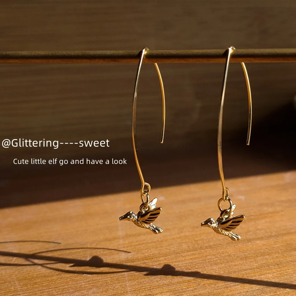 

Girafe Jewelry Simple special and Popular Hoop animal Earrings with Gold Plated for women