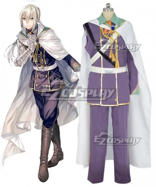 Uniforme de Halloween Fate Grand Order Sabre Aniversário Bedivere Roupa Adulto Festa Terno Festival Cosplay Traje E001 2nd