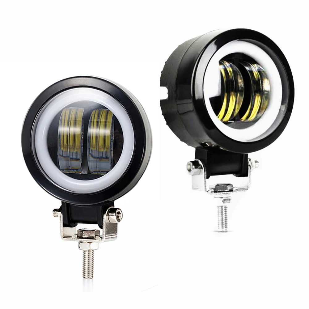 Светодиодные рабочие фонари водонепроницаемые 3 дюйма 20 Вт 12 В 24 2 шт.|Световая