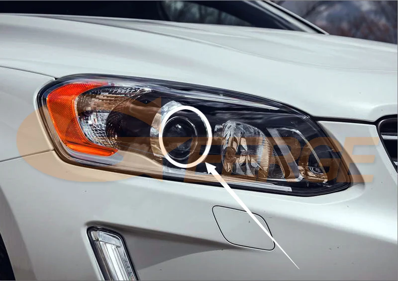 Для Volvo XC60 2014 2015 2016 2017 рестайлинг XENON HD RF Remote BT App ультра яркий многоцветный RGB