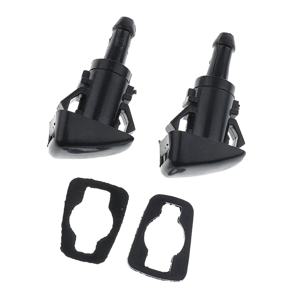

MagiDeal 2X Windshield Wiper Water Spray Jet Washer Nozzle for Chrysler 300C