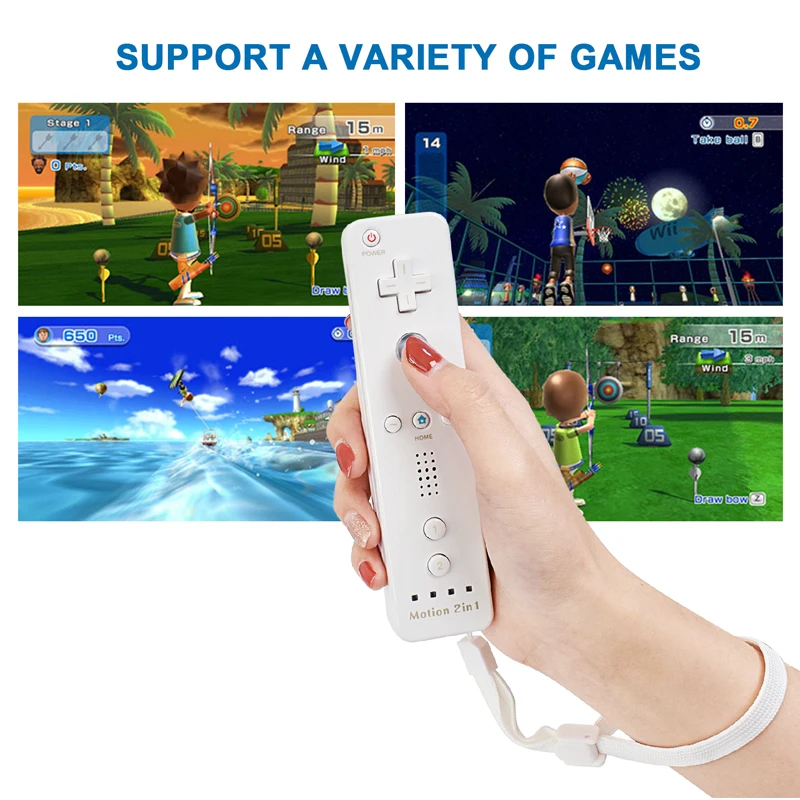 Wii Controller Wireless Gamepad For Nintend Wii Game Remote Controller Joystick Compatible with Nintendo Wii and Wii U