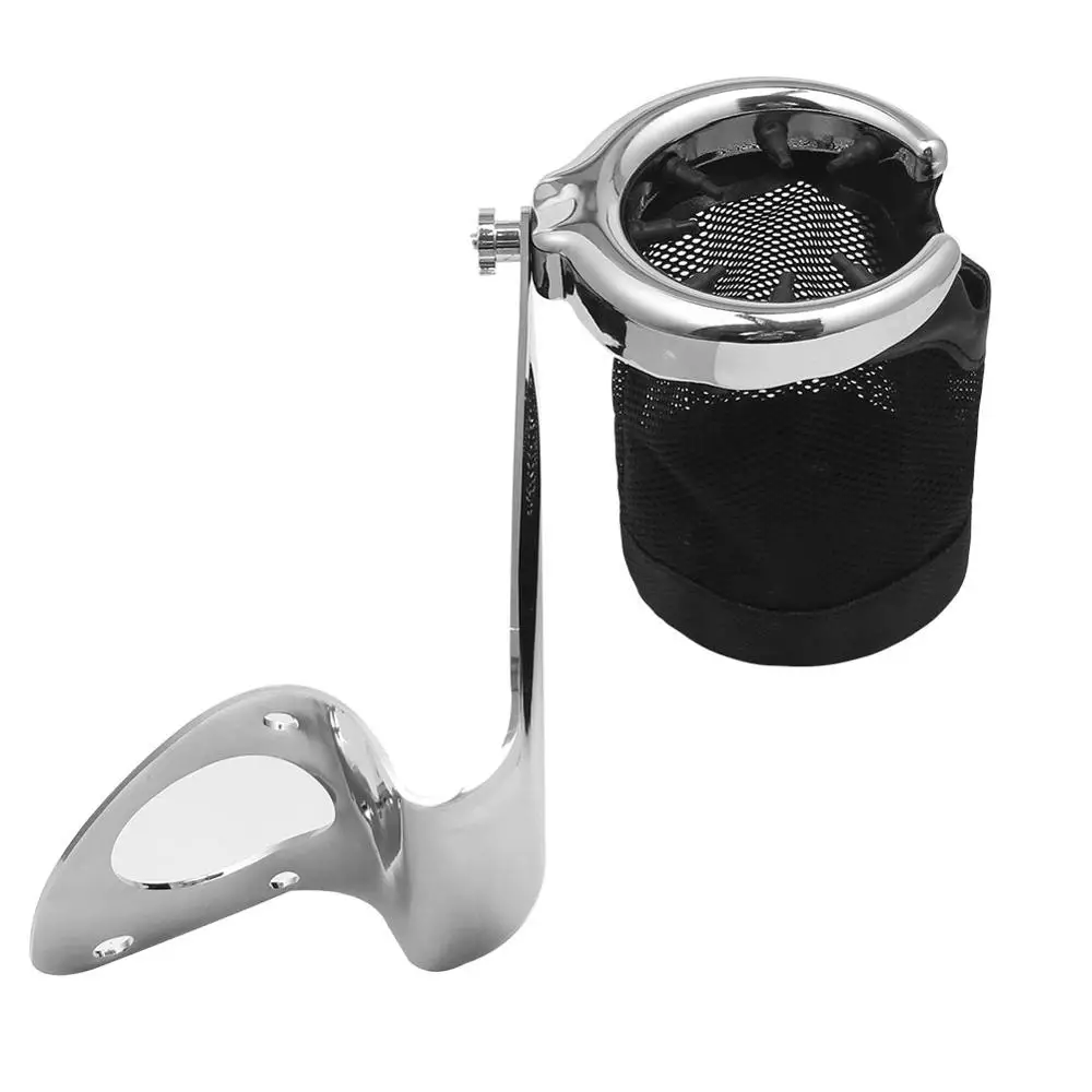 Черный держатель чашки мотоцикла кафе гонщик пассажирский для напитков Подходит