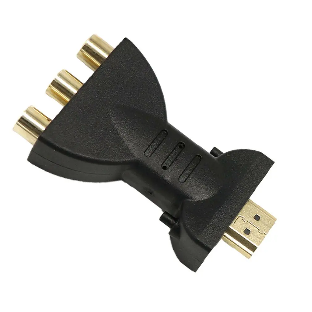 Цифровой аудиоадаптер AV HDMI-совместим с 3 RCA 1080P |