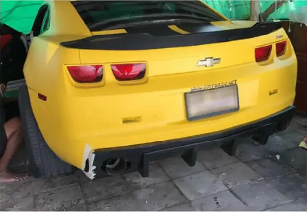 Автомобильный задний бампер из углеродного волокна спойлер диффузор чехол для