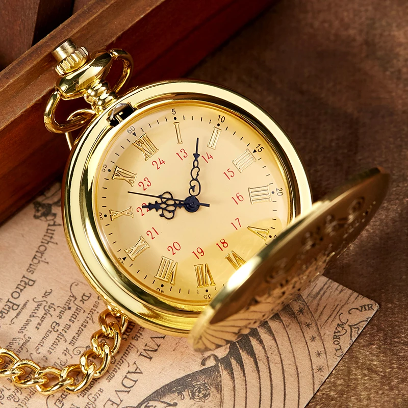 Модные золотые кварцевые карманные часы для моей сестры женщин подарок друзья