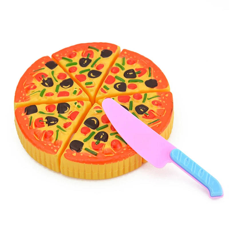 

Новинка 2022 года, 6 шт., Детские кусочки пиццы для детей, топпинги, ролевой ужин, кухня, игра, еда, игрушки, подарок для детей, развивающие игрушк...