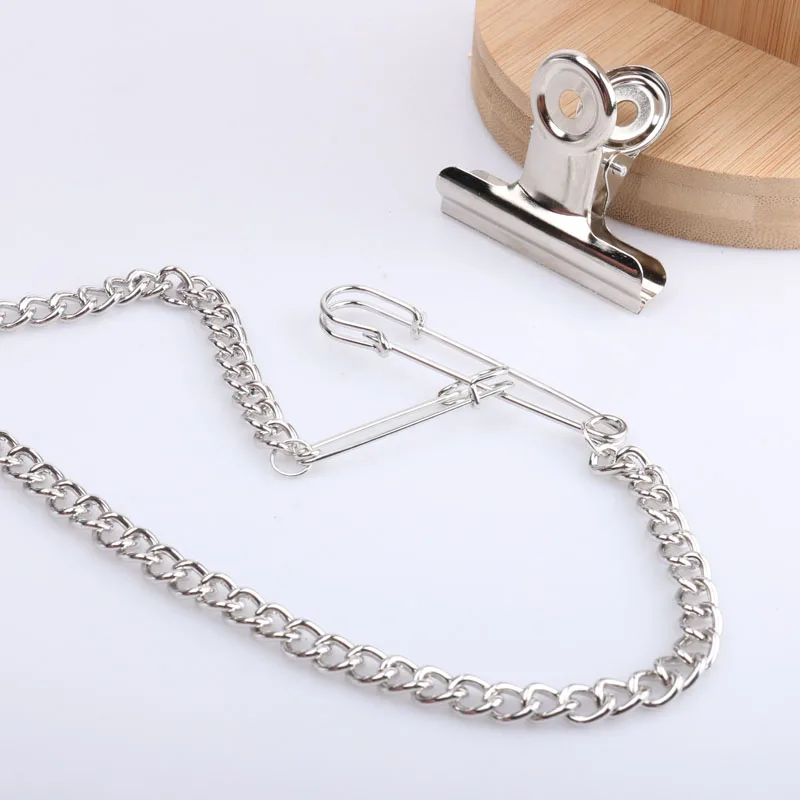 Модный барочный Ретро Декор одежды цепочка для кардигана зажим свитера блузки