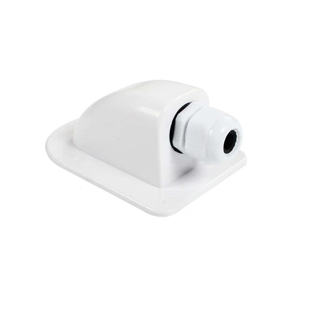 

Сальник с одним проводом, солнечная панель, сальник для ввода на крыше, кабель для дома на колесах, белый, с одним отверстием, автофургон, яхта, автомобильные аксессуары