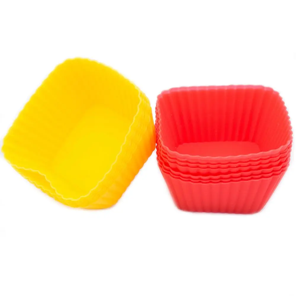 Фирменная Новинка 7 см силиконовая форма для выпечки чашки кекс многоразовые