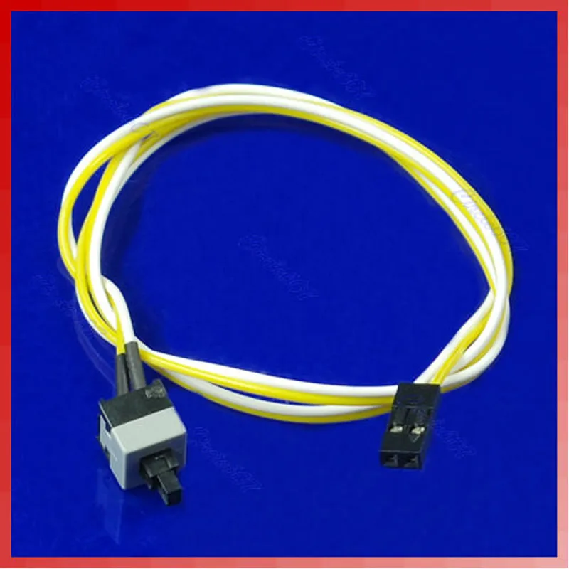 2020 Новый Los PC Настольный компьютер ATX источник питания сброс кабеля Шнур