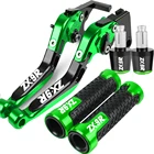 Обувь для езды на мотоцикле KAWASAKI ZX9R 2000-2003 CNC алюминиевый тормозной рычаг сцепления Руль ручками заканчивается ZX 9R ZX-9R 2002 2001 2000 03