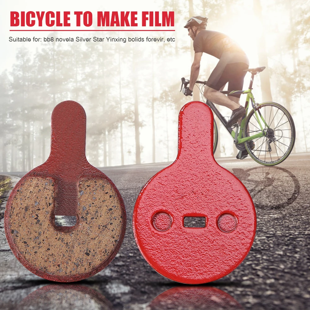 2 пары MTB велосипед тормозные колодки Велосипедный тормозной диск езда на
