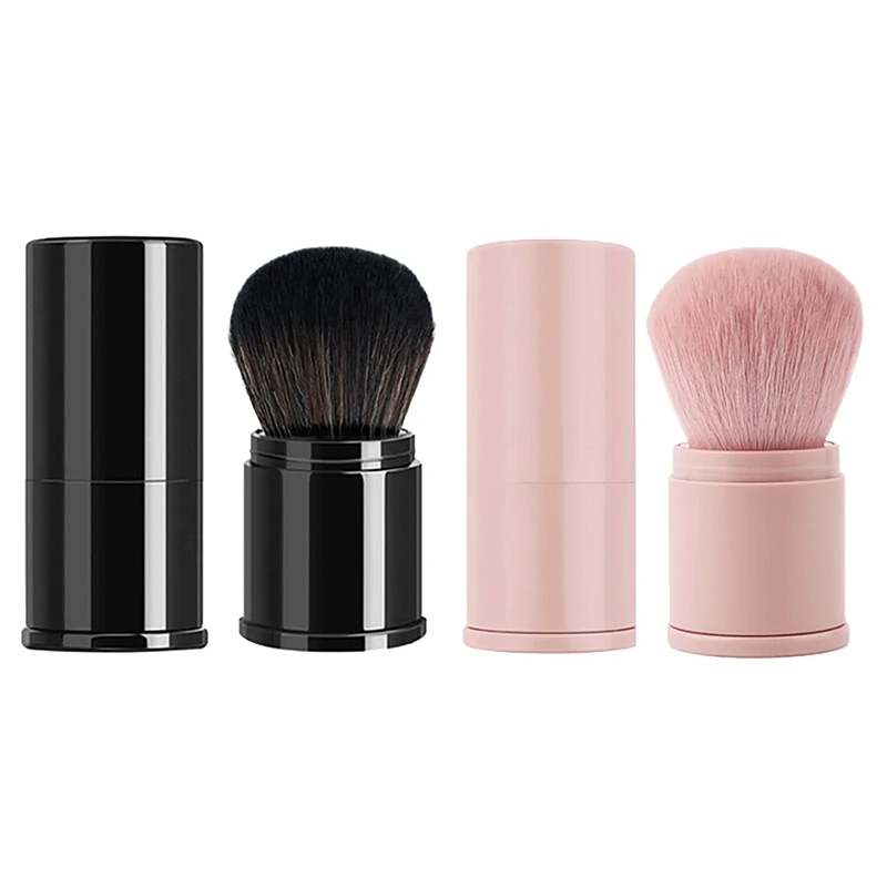 

Happy Makeup Mini Portable Retractable Blush Brushes Makeup Powder Foundation Brushes Cosmetic Powder Brush Makeup Tools