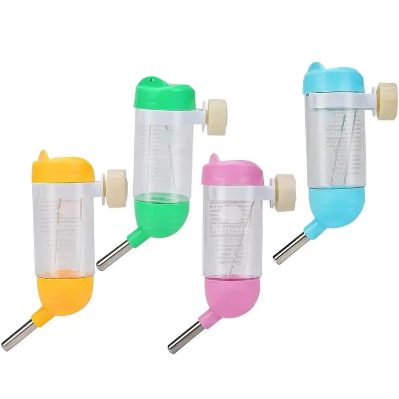 

Pet Tool Plastic Hamster Drink Water Bottle Dispenser Hanging Pet Guinea Pig Squirrel Rabbit Drinking Feeder Head Pipe Fountain