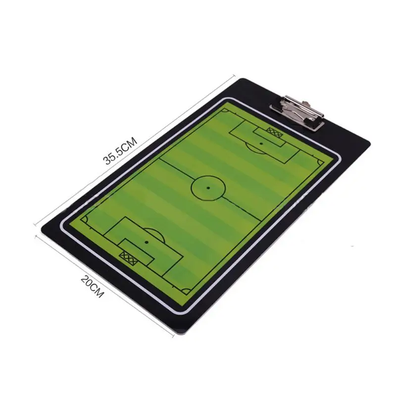 

1 Set Football Coach Tactics Research Clipboard Magnetic Folder Coaching PVC Board