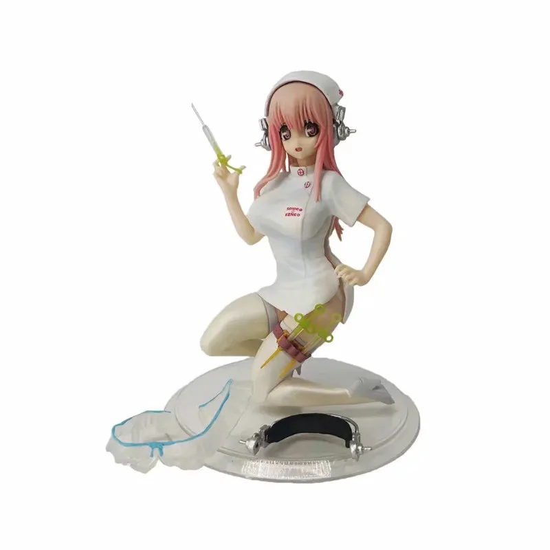 Аниме Супер SONICO сексуальная девушка медсестра загрузка 1/7 масштаб окрашенная