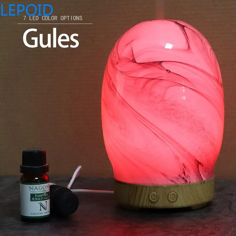 LEPOID 100 мл СВЕТОДИОДНЫЙ Электрический ароматический увлажнитель воздуха диффузор