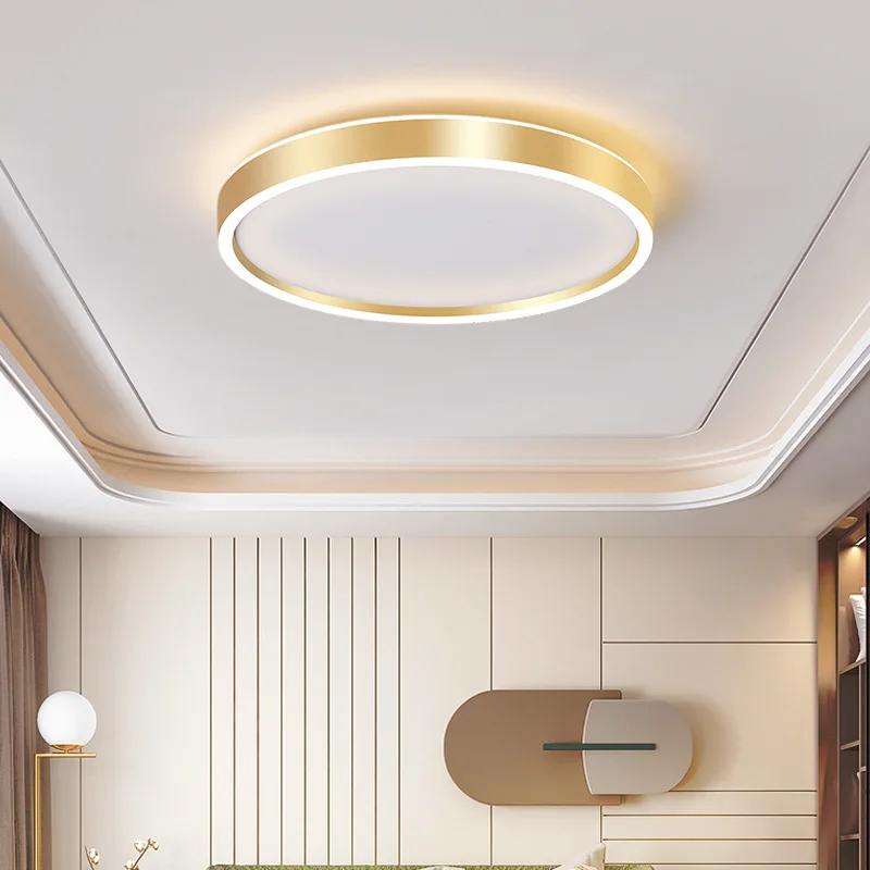 

Led Ceiling Lamp Bedroom Nordic Modern Minimalist Round Room Lamp Creative Personality Living Room Light Decorative Lamps Luxury