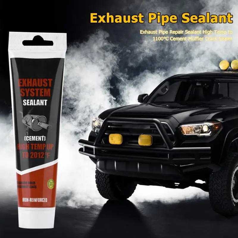 Ремонт выхлопной трубы герметик высокой температуры до 1100℃ цементный глушитель