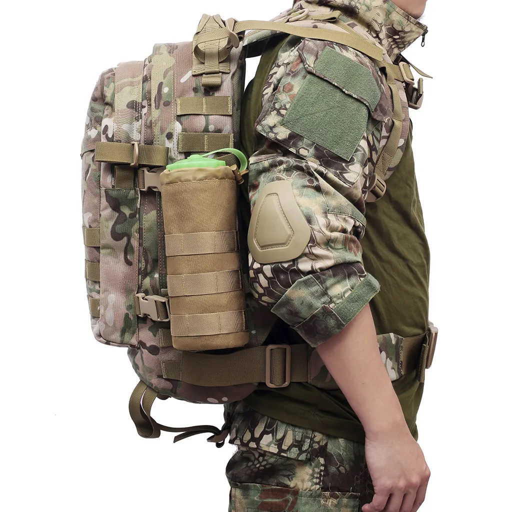 Уличная походная сумка для бутылки воды Мужская поясная охоты дорожная столовой