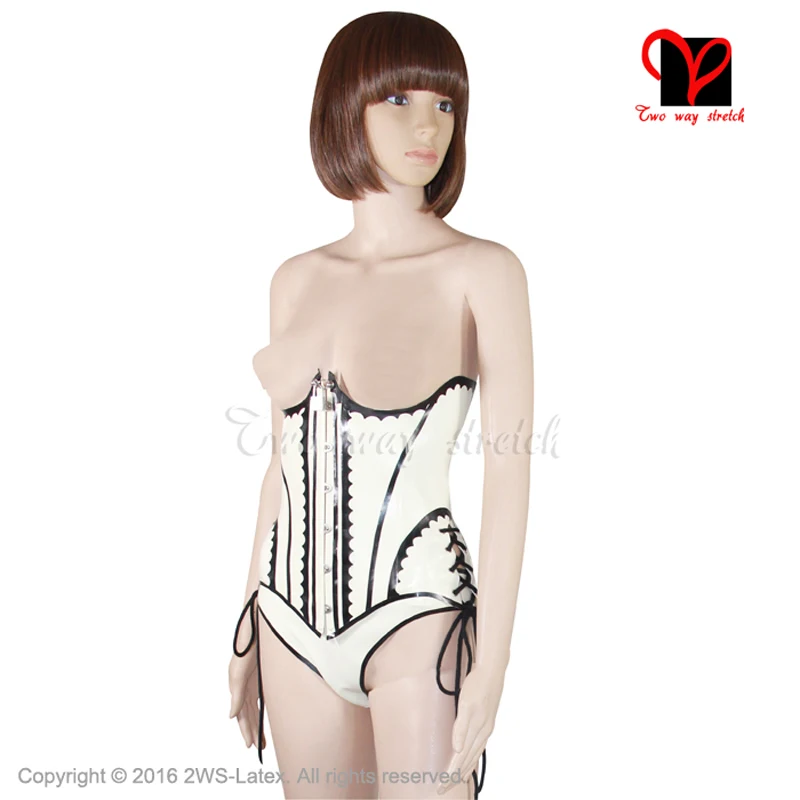 Сексуальное нижнее белье корсет со шнуровкой сзади и сбоку резиновый Стиль