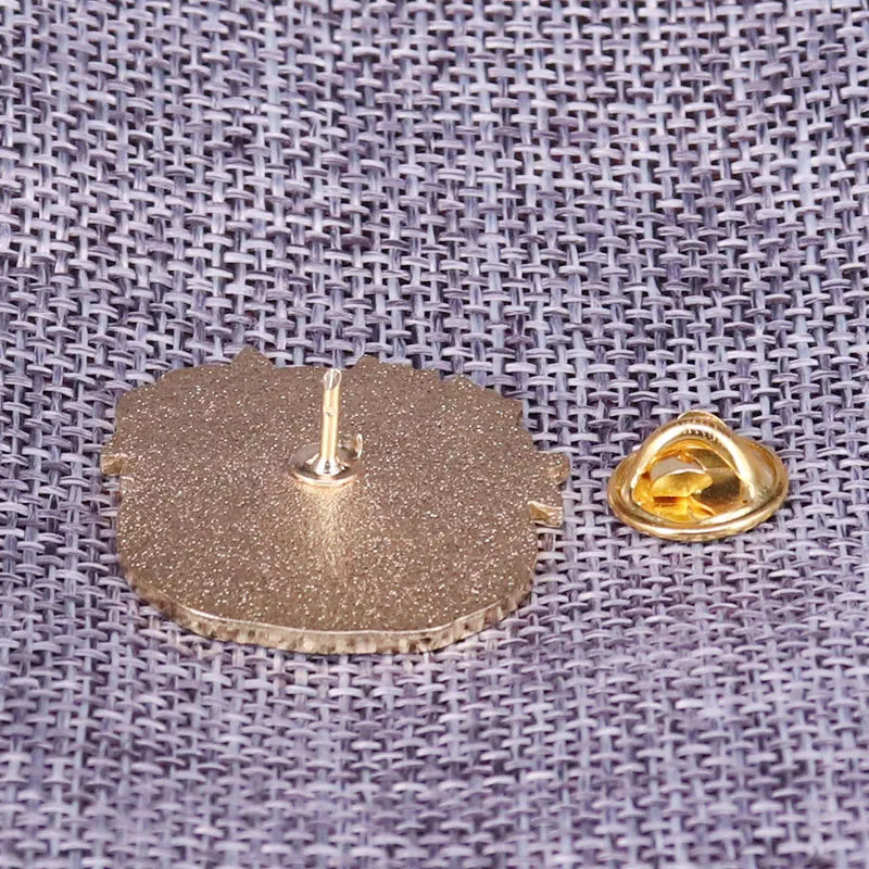 Эмалированная булавка в виде тыквы цветок пастель готический череп значок