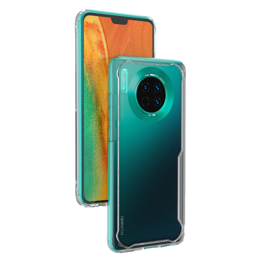 Для Huawei Mate 30 Чехол для задней панели ультра тонкий прозрачный чехол телефона с