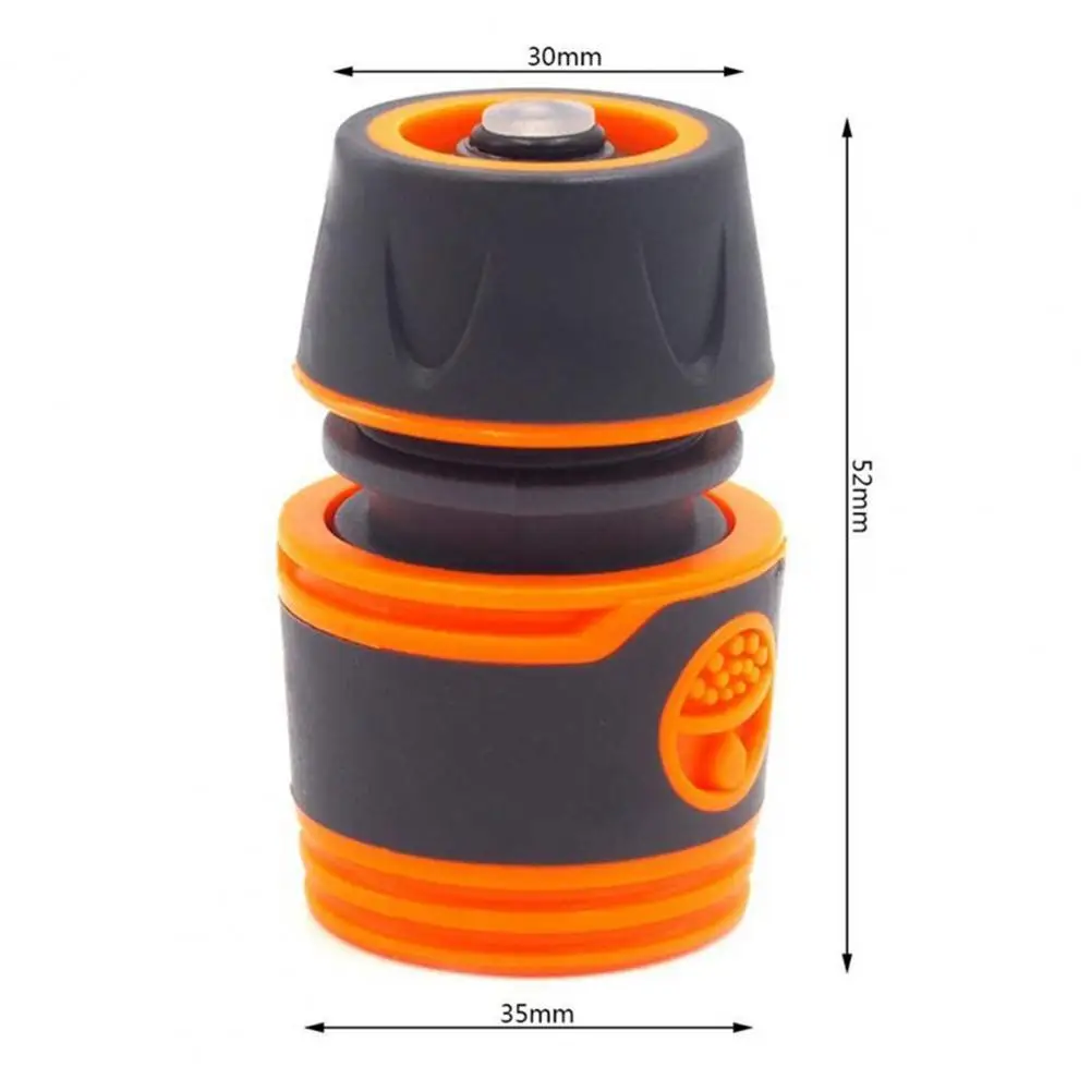 

Hose Connector Easy to Install Durable ABS Practical Hose Quick Connector for Garden