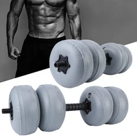 30-35kg Water-filled Dumbbell Heavey Weights Adjustable Dumbbell Set Workout Exercise Fitness Equipment for Gym Bodybuilding
