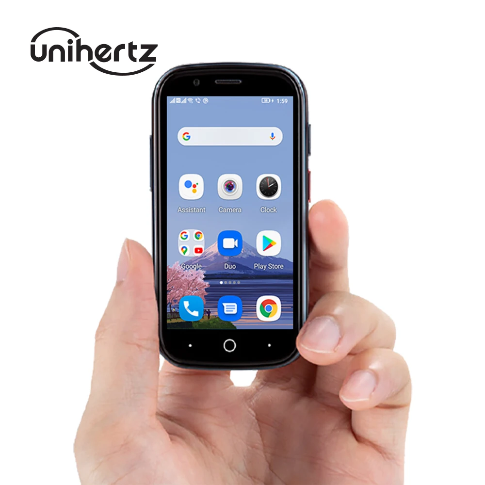 Unihertz Jelly 2 самый маленький в мире Android 10 4G смартфон 6 ГБ + 128 Гб 2000 мАч отпечаток