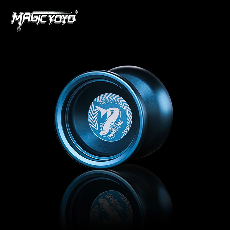 Фото MAGICYOYO--N12 большая белая акула нежное прикосновение длительный сон игровой мяч Акция Классический Профессиональный Металлический YO-YO игрушк... №5