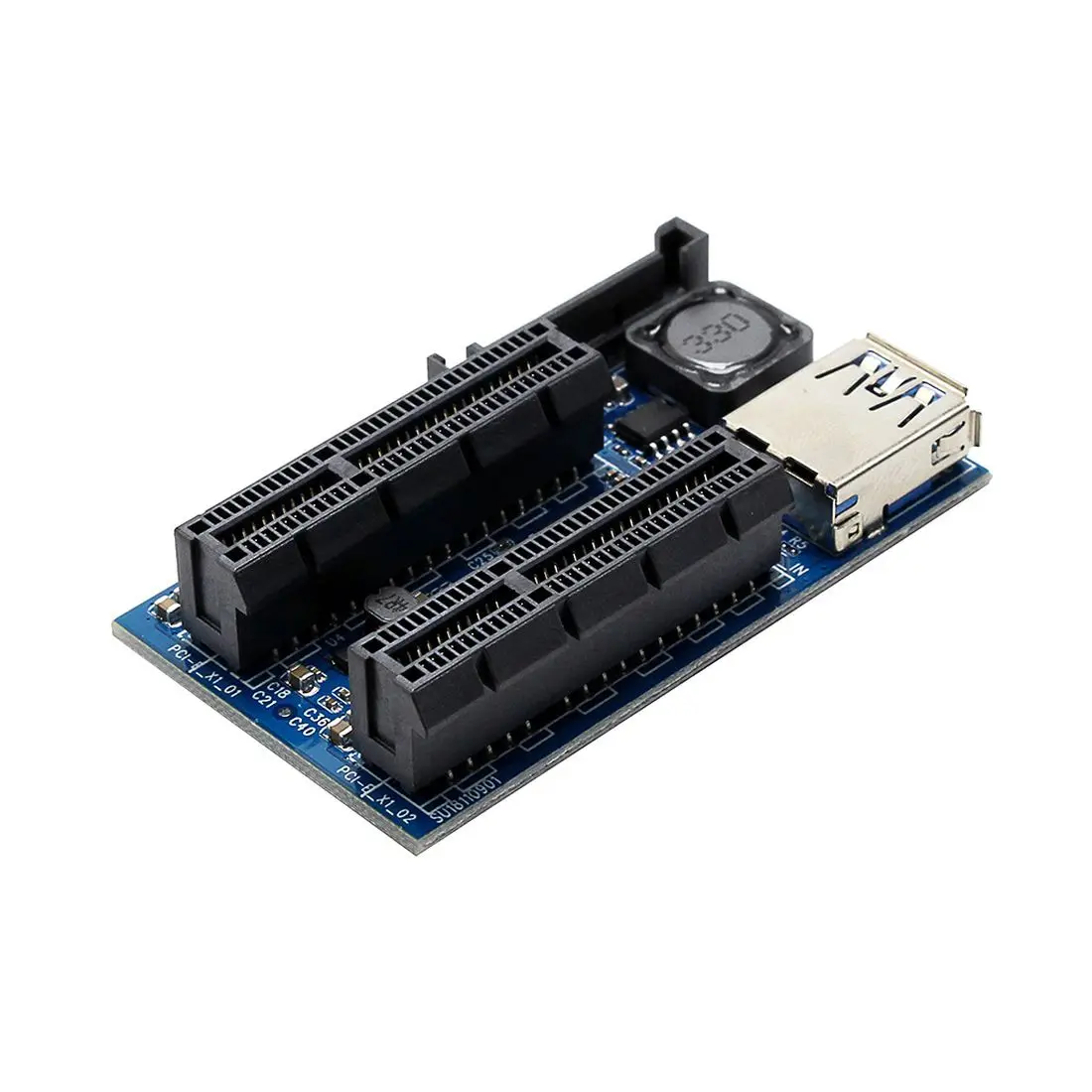 Адаптер PCI-E для карт адаптер PCI Express USB 3 0 расширитель PCIE Райзер Raiser USB3.0 SATA X1 на