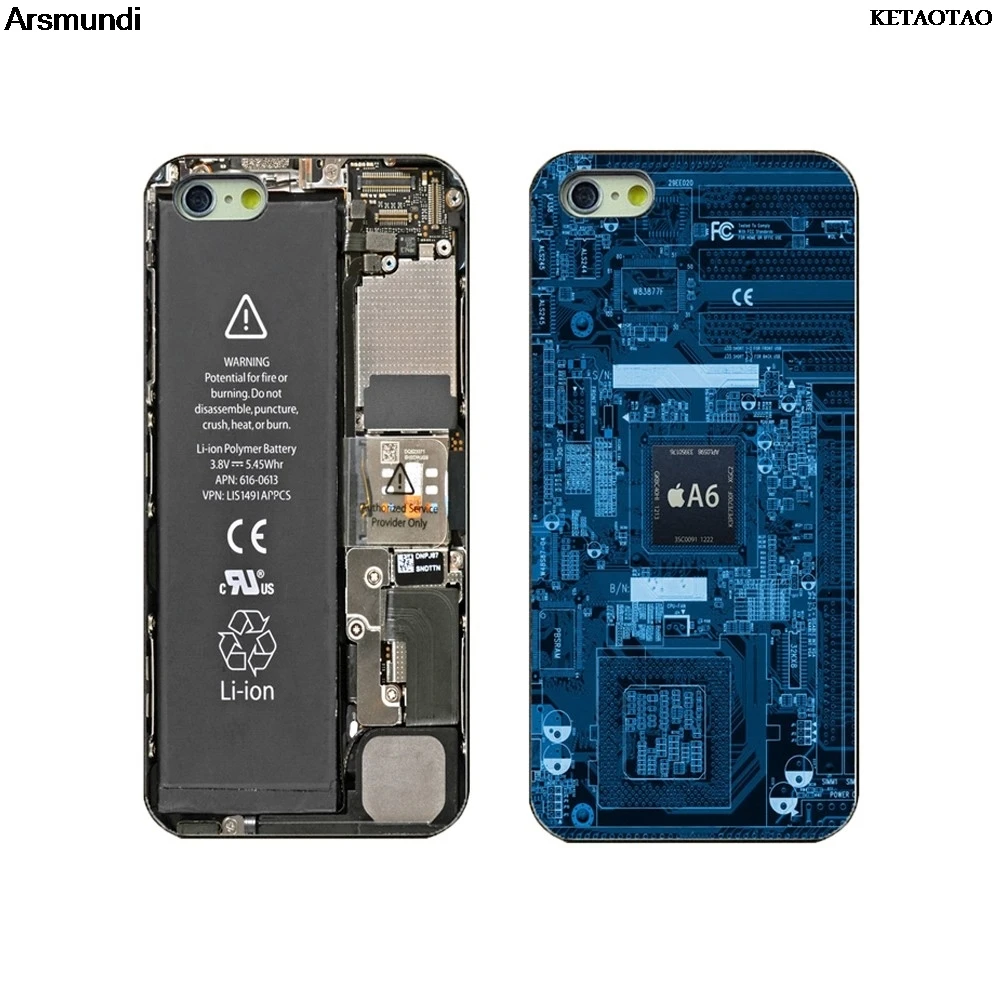 Чехол для телефона KETAOTAO последние внутренние чехлы с чипом и флагом iPhone 5 6 S 7 8 Plus X