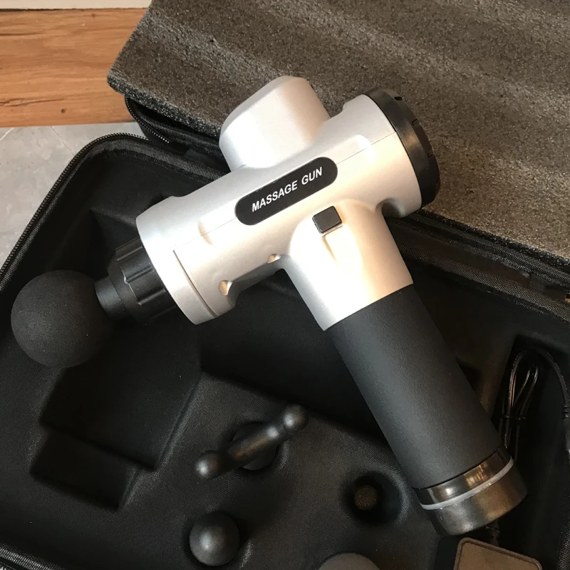 Электрический фасции пистолет массажный мышечный расслабитель массажер ударный