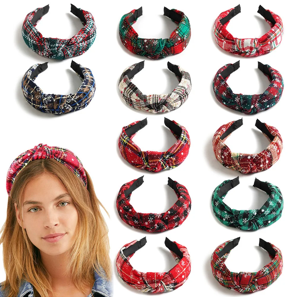 

New Christmas Headband Ladies Headband Christmas Autumn and Winter Hairpin Christmas Hair Accessories Headwear