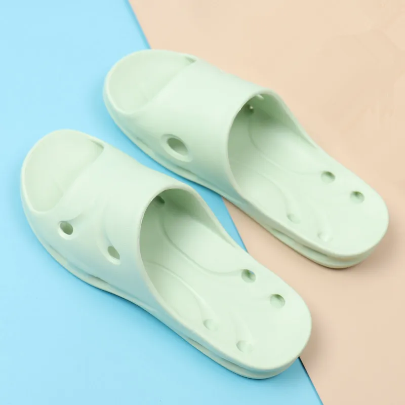 

EPHER Lightweight Womens Slide Sandals Drainage Slip On Sandals Anti Slip Bath Shower Poolside Footwear