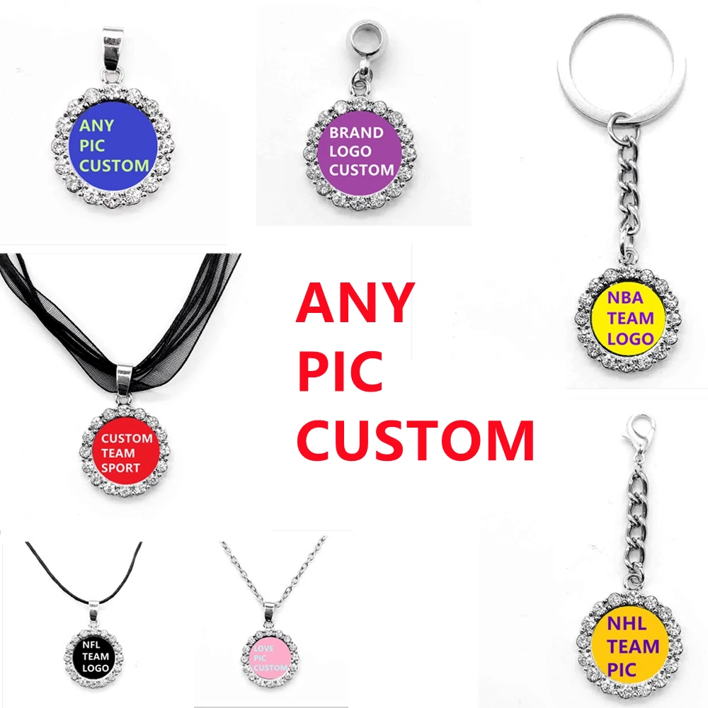 

Necklace SPORT Charm Pendant Brand Logo Basketball ice hockey Football Jewelry for Women Gifts Party Birthday