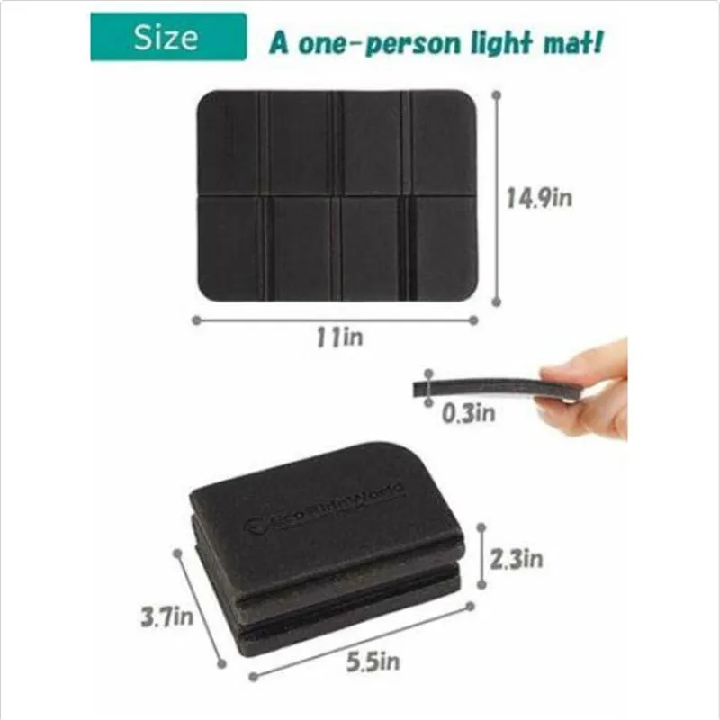 На открытом воздухе складной пены подушки сиденья автомобиля Новые однотонные