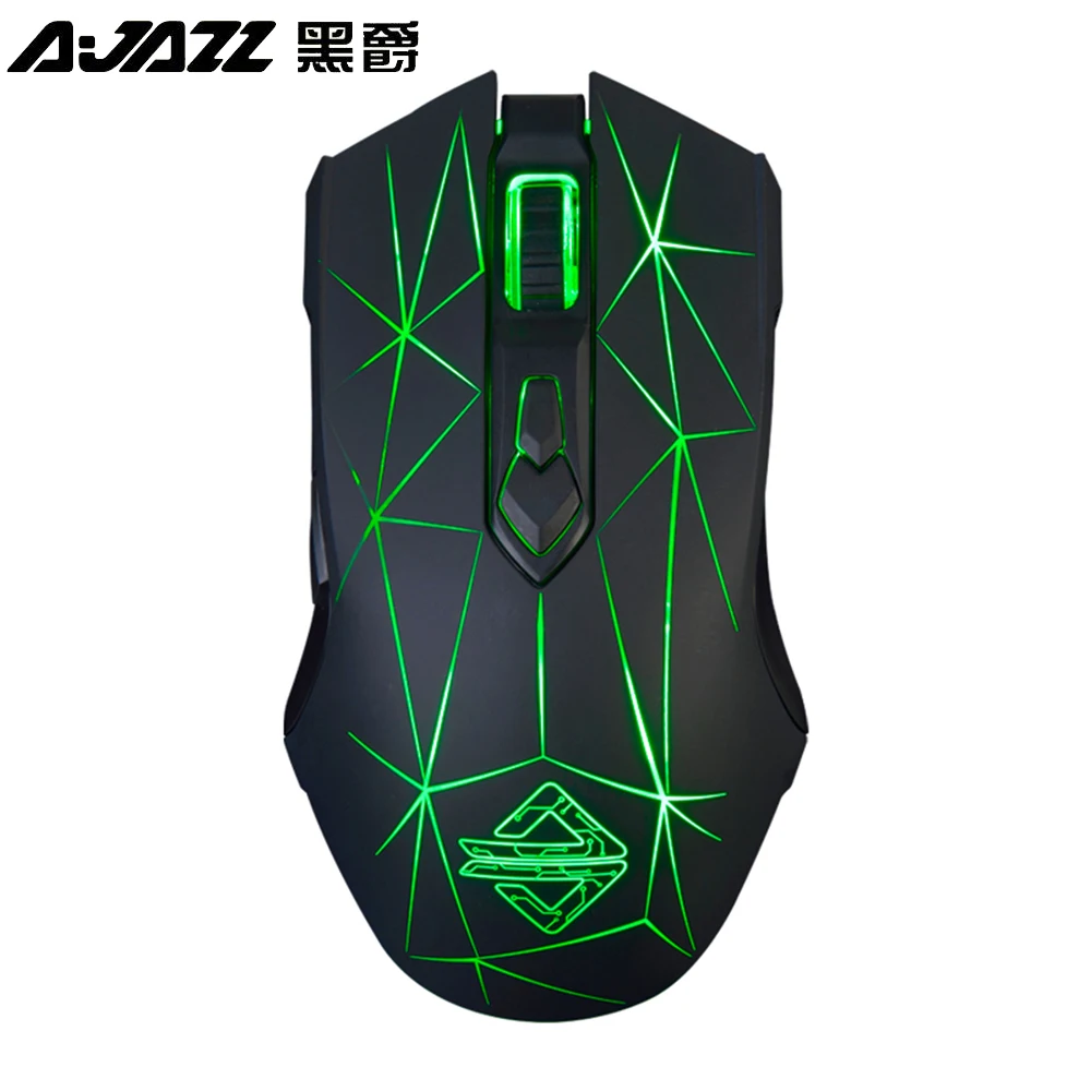 Игровая мышь Ajazz AJ52 7 режимов RGB с подсветкой проводная профессиональная игровая