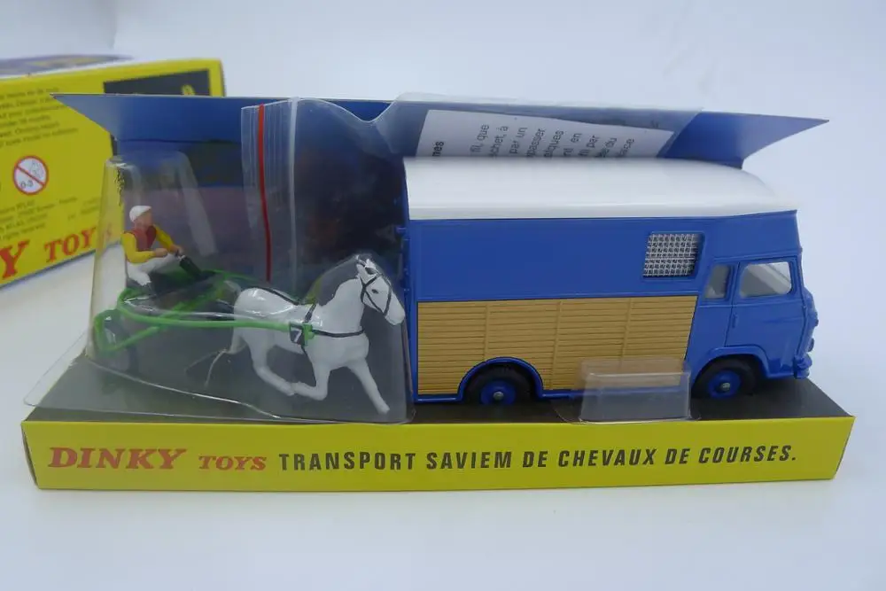 Тележка Atlas Dinky Truck 571 SAVIEM Goelette et Sulky модель 1:43|Наземный транспорт| |