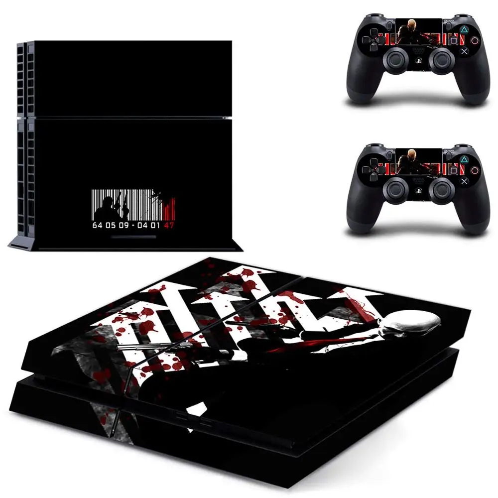 Hitman PS4 Vinly Skin PS 4 стикер Play station наклейки s Pegatinas Adesivo для консоли playstation и 2