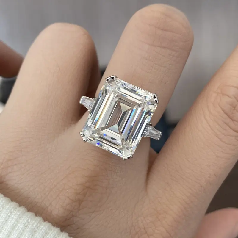 

Jazaz 100% 925 Sterling Silver Topaz Pink White High Carbon Diamond Wedding Rings For Women Sparkling Party Fine Jewelry B0921