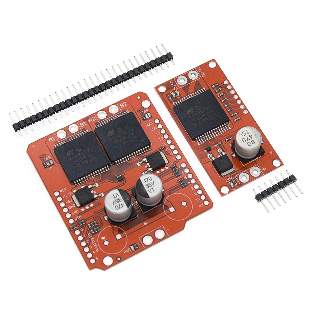 1 шт. драйвер шагового двигателя Mini VNH2SP30 Monster Moto Shield модуль 16 В|Интегральные схемы|