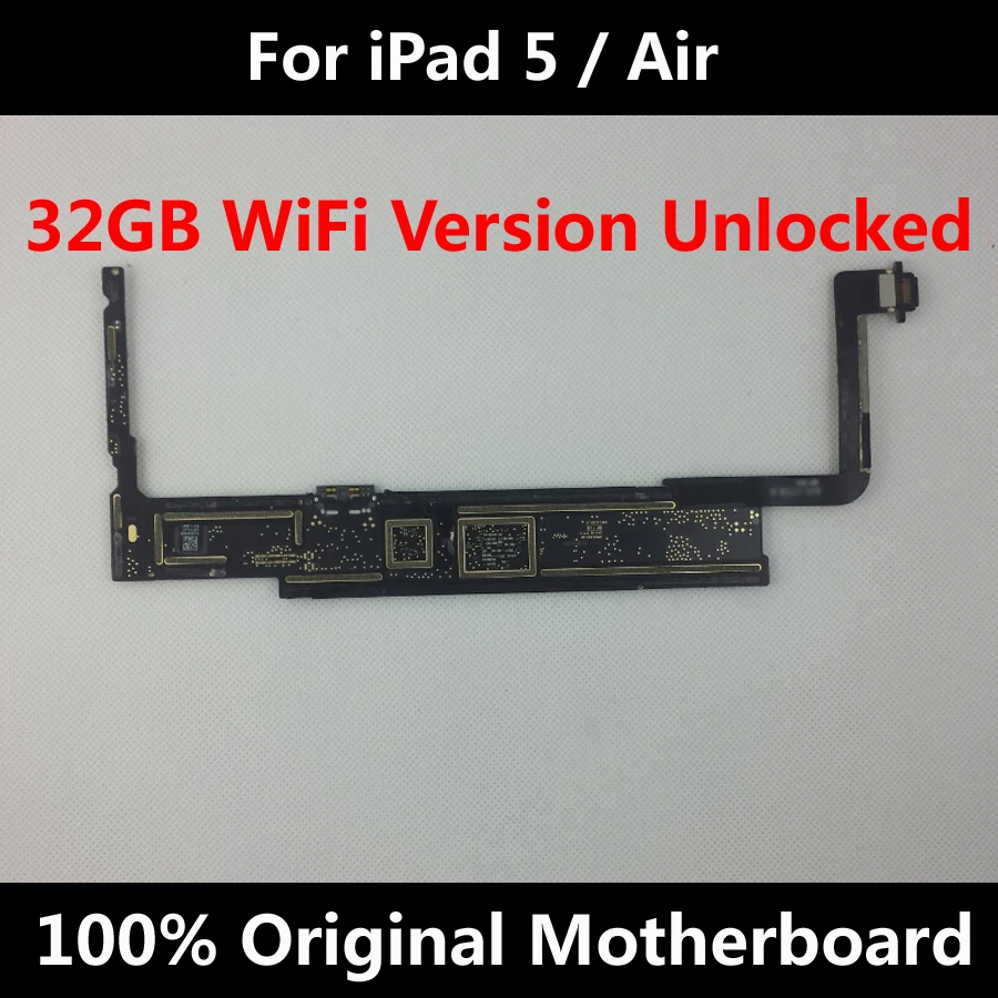 Официальная разблокированная оригинальная материнская плата для iPad 5 Air Wifi