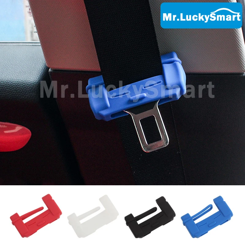 

Пряжка для автомобильного ремня безопасности силиконовый защитный чехол для Mercedes Smart 450 451 453 Fortwo Forfour аксессуары для интерьера