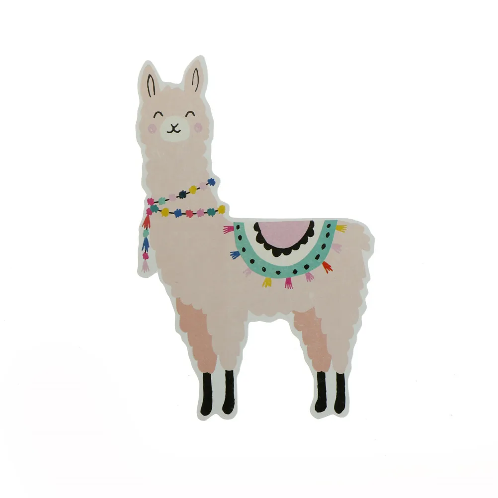 50 шт. замечательные яркие Альпака картон штампованных наклейки для Скрапбукинг