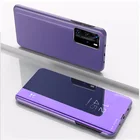 Чехол для vivo Y21 y33s Y21S с откидной зеркальной подставкой, чехол для телефона VIVO Y21S Y33S, роскошный защитный чехол, чехол для телефона Y 21s 2021